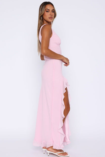 Abella - Ruffle Maxi Dress