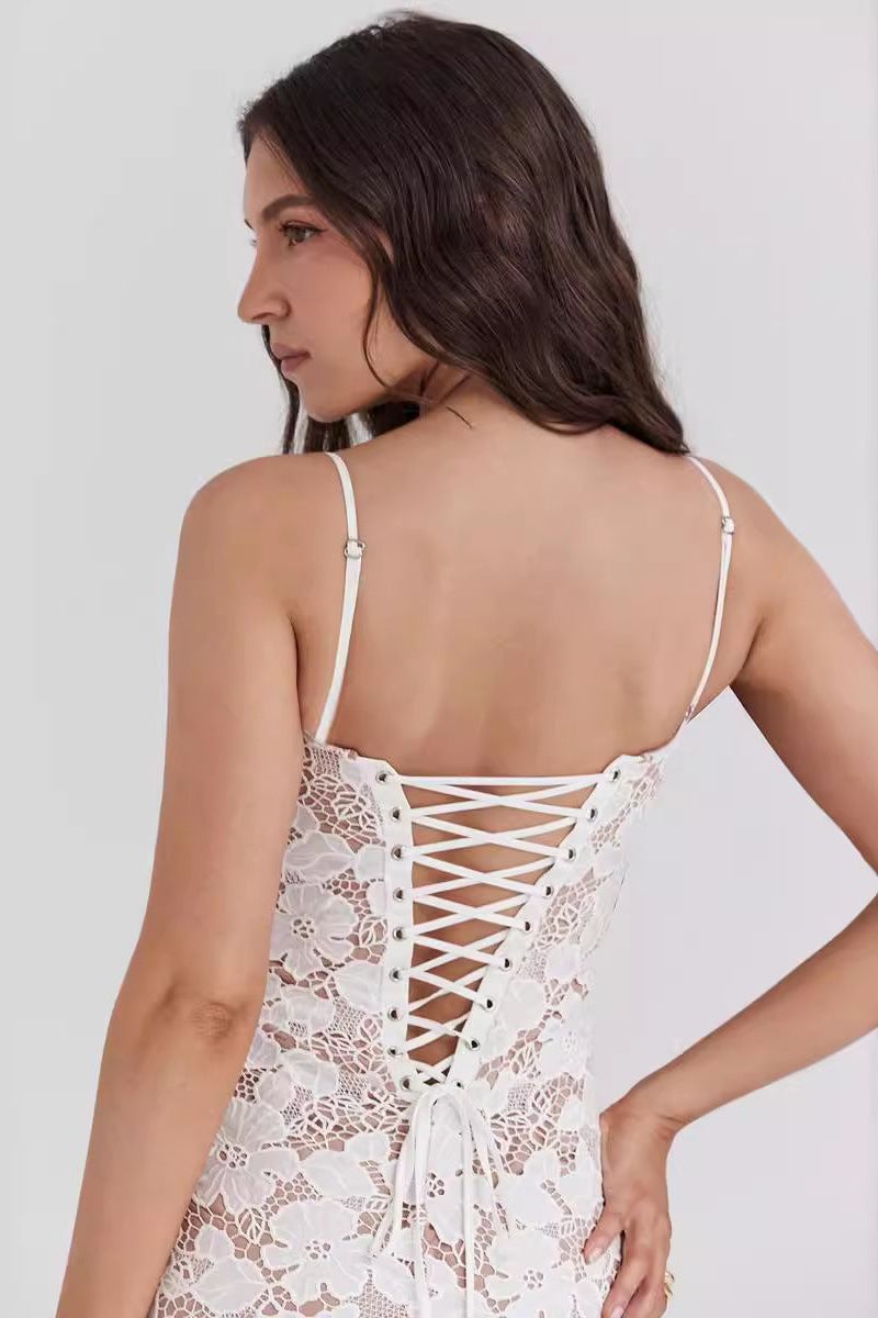 Isabella- Pearl Blossom Maxi Dress