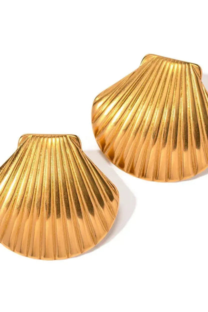 Celeste - Oceanic Shell Earrings