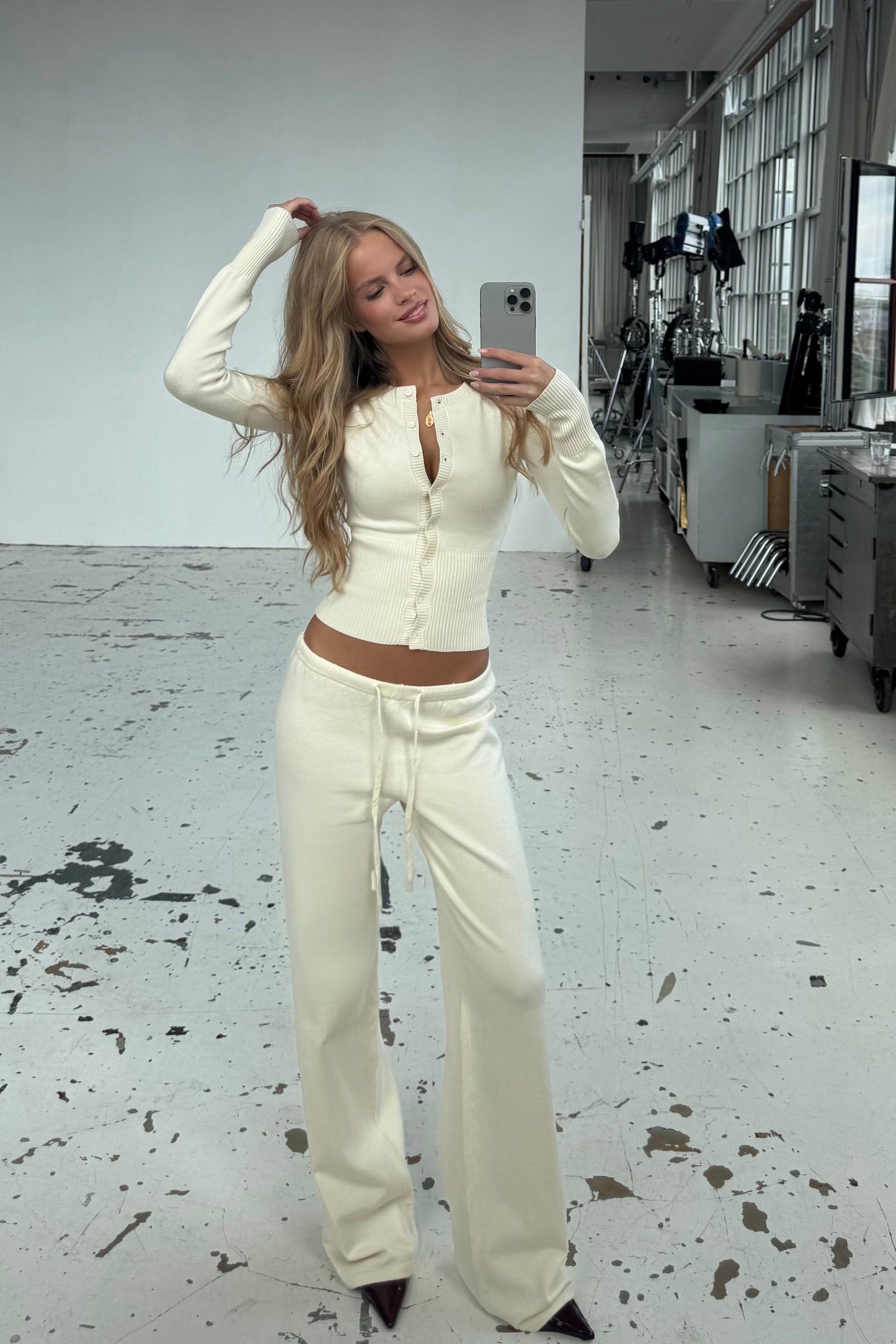 Amal - Knitted Cardigan Set