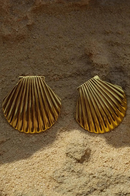 Celeste - Oceanic Shell Earrings