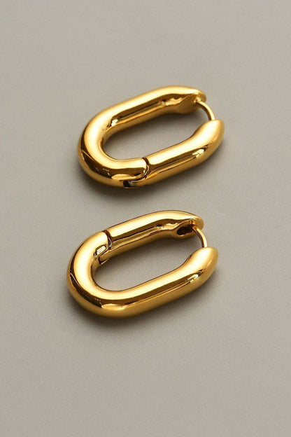 Louise - Mini Rectangular Earrings