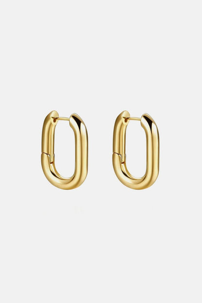 Louise - Mini Rectangular Earrings
