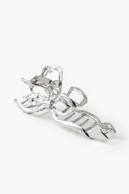 Elena - Metallic Bow Hair Claw