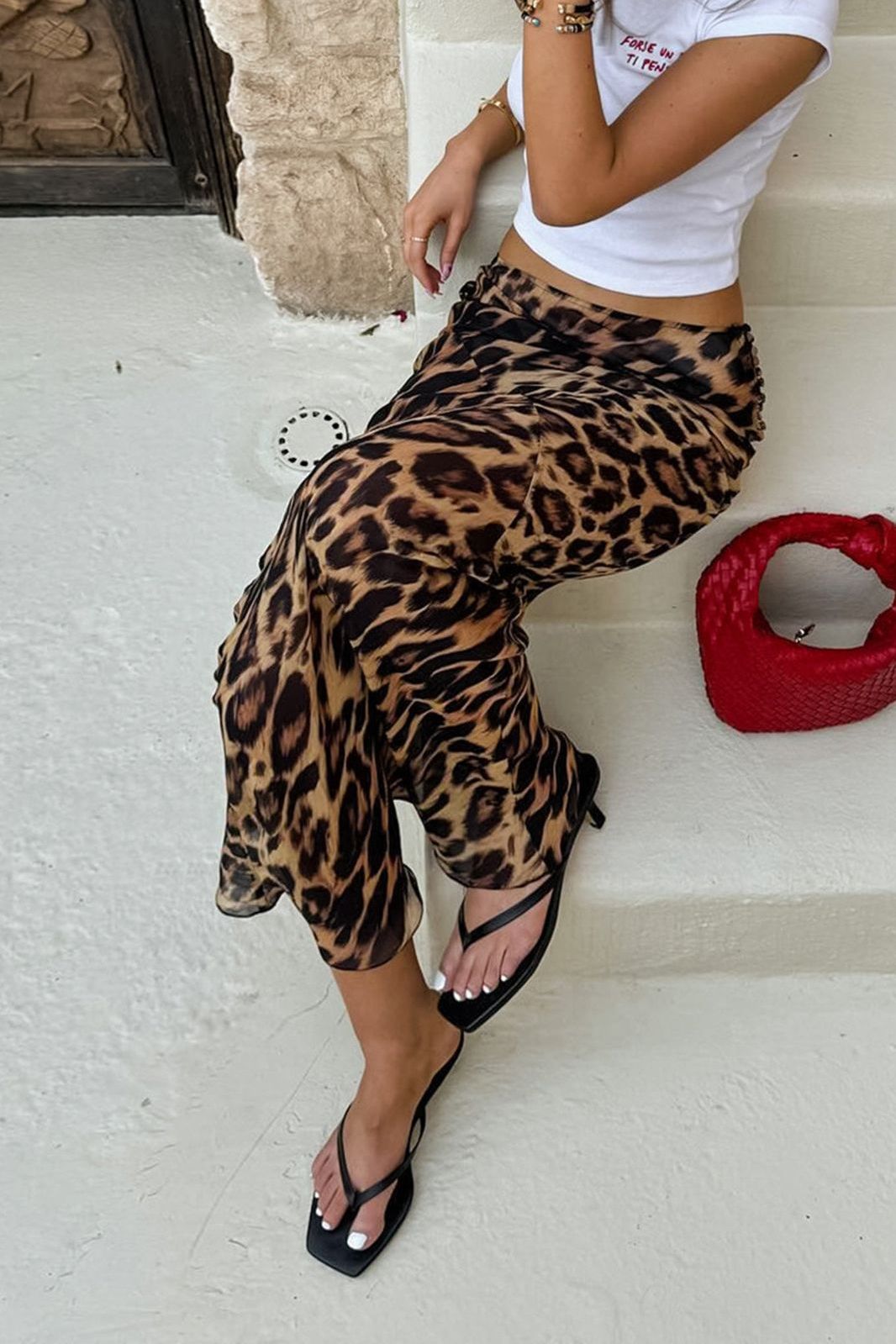 Malia - Leopard Maxi Skirt