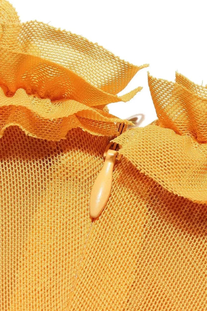 Lisa - Ruffled Long Dress