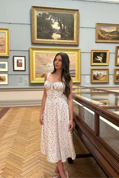 Meredith - Corset Midi Dress