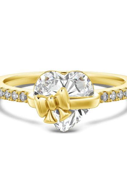 Heart Bow Ring