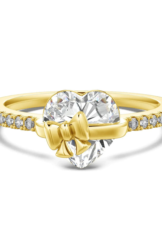 Heart Bow Ring