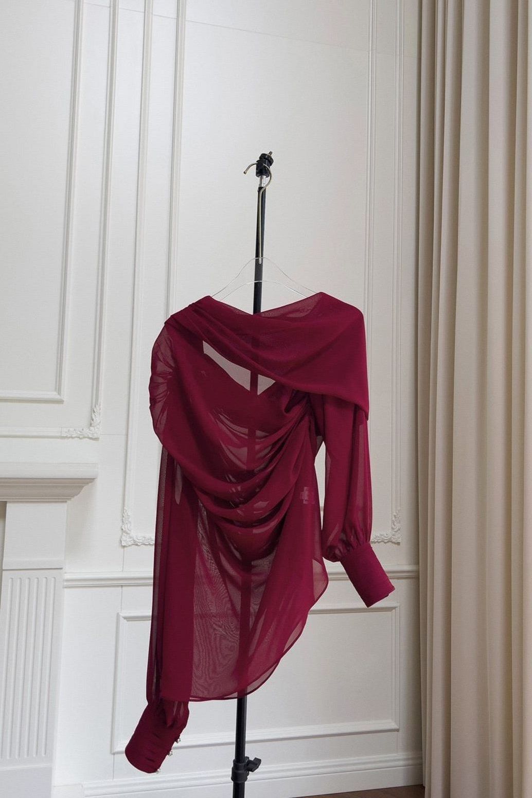 Dendy - Long-Sleeve Top and Skirt Set