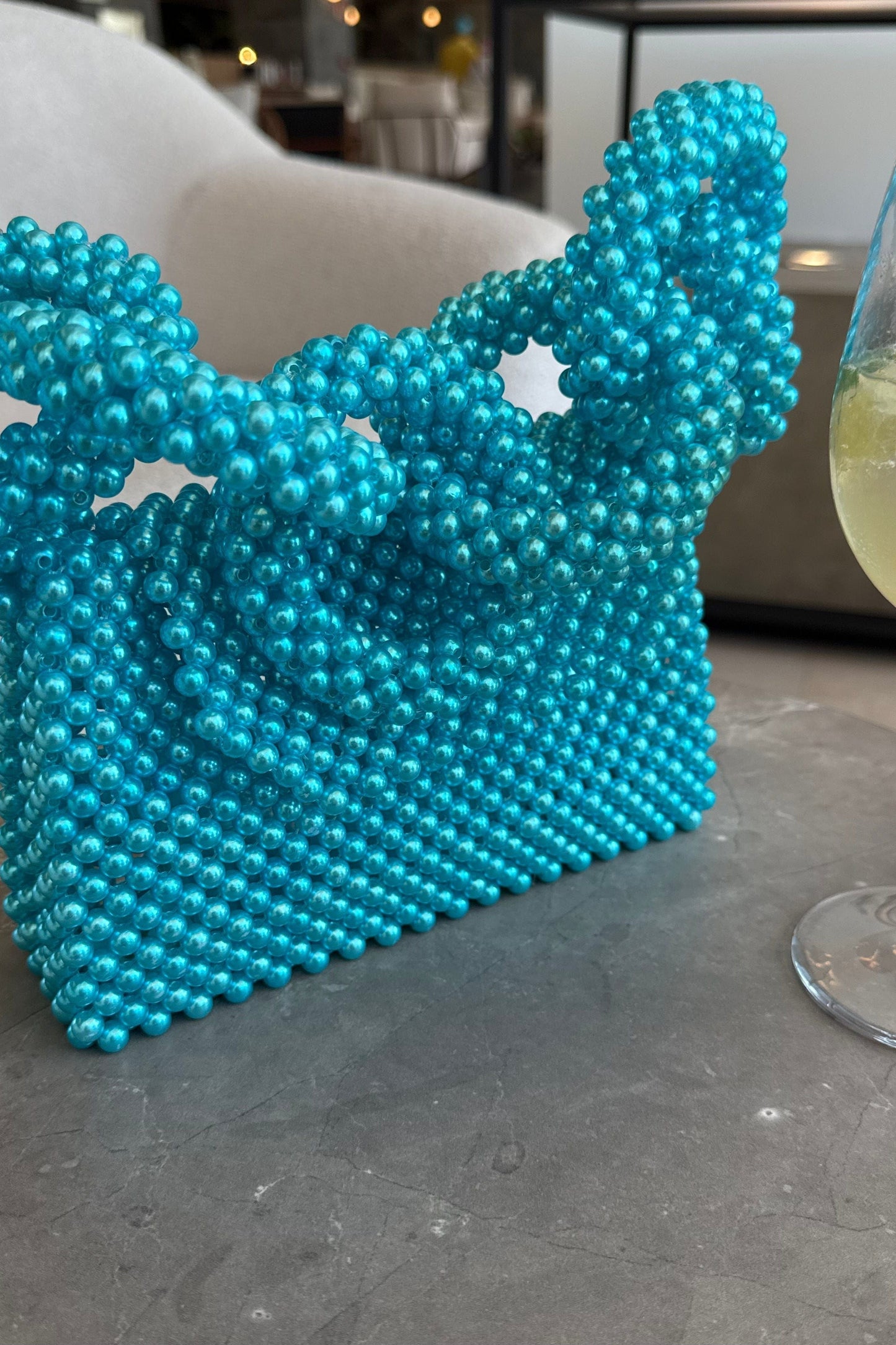 Sara - Beaded Handbag