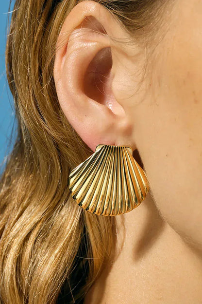 Celeste - Oceanic Shell Earrings