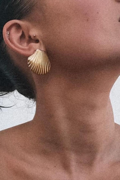 Celeste - Oceanic Shell Earrings