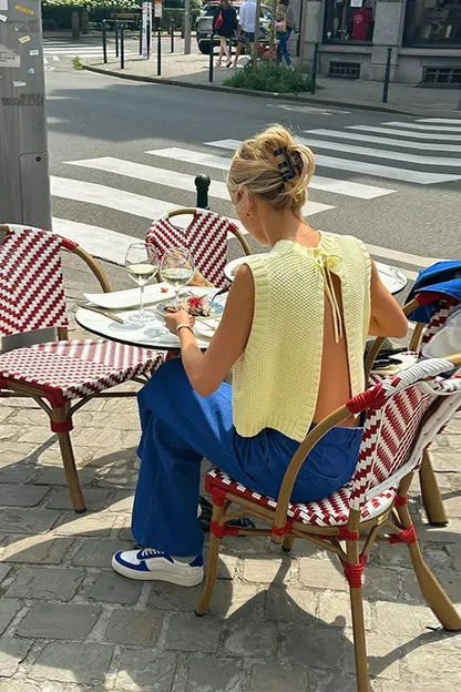 Tsina - Pull-Over Knit Top