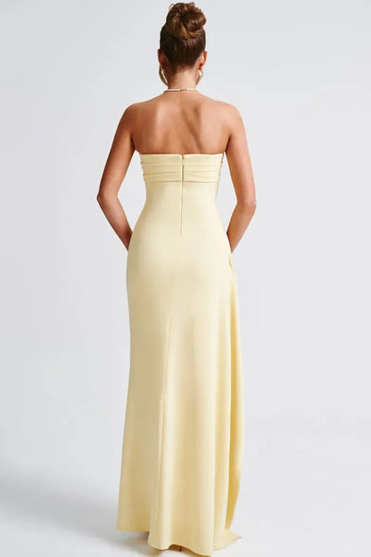 Melissa - Maxi Dress - Lemon