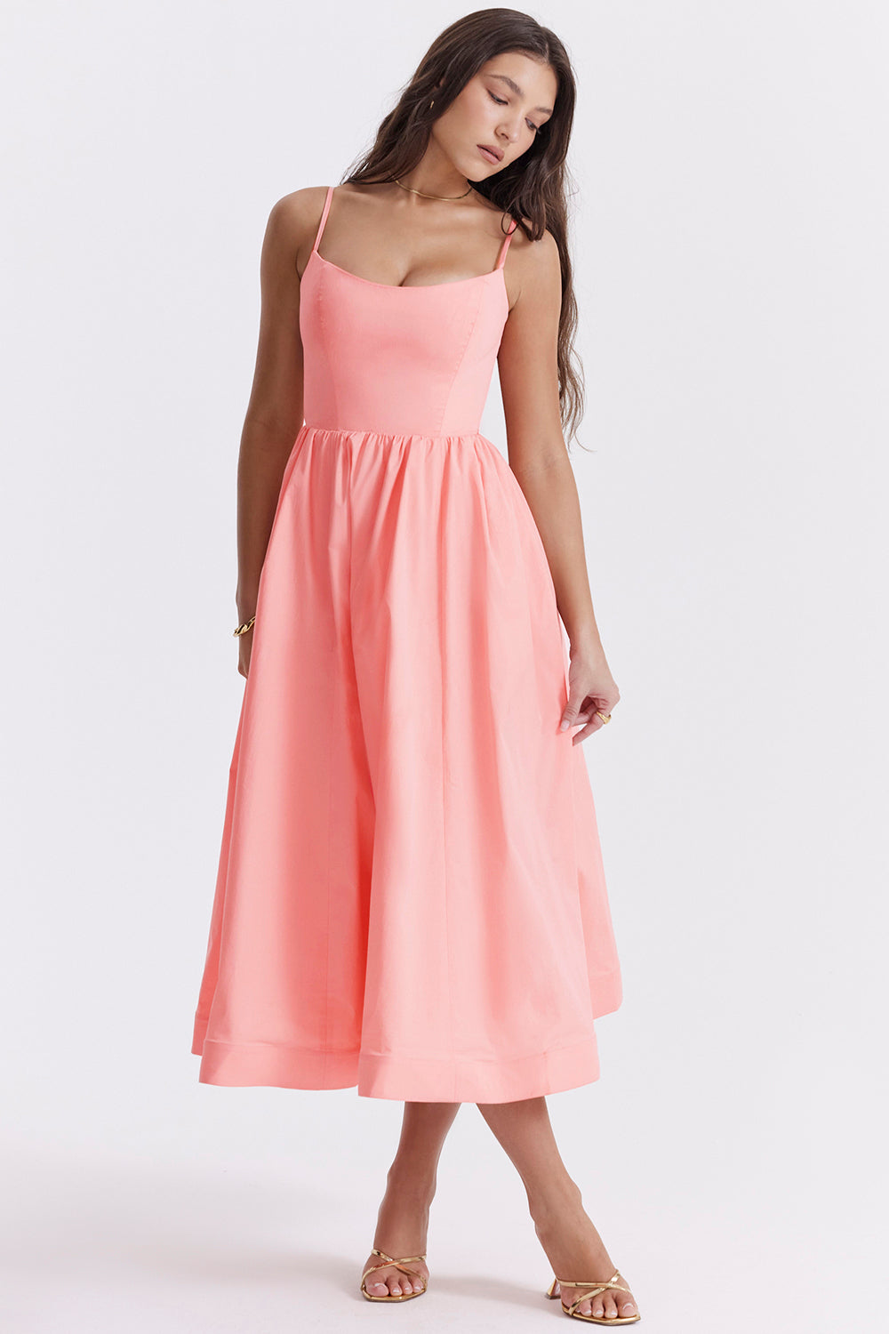 Samara - Corset Midi Dress