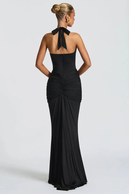 Bernadette - Draped Jersey Maxi Dress